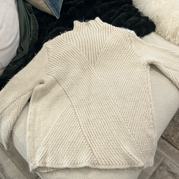 For The Republic Sweaters - For the republic women’s ivory sweater